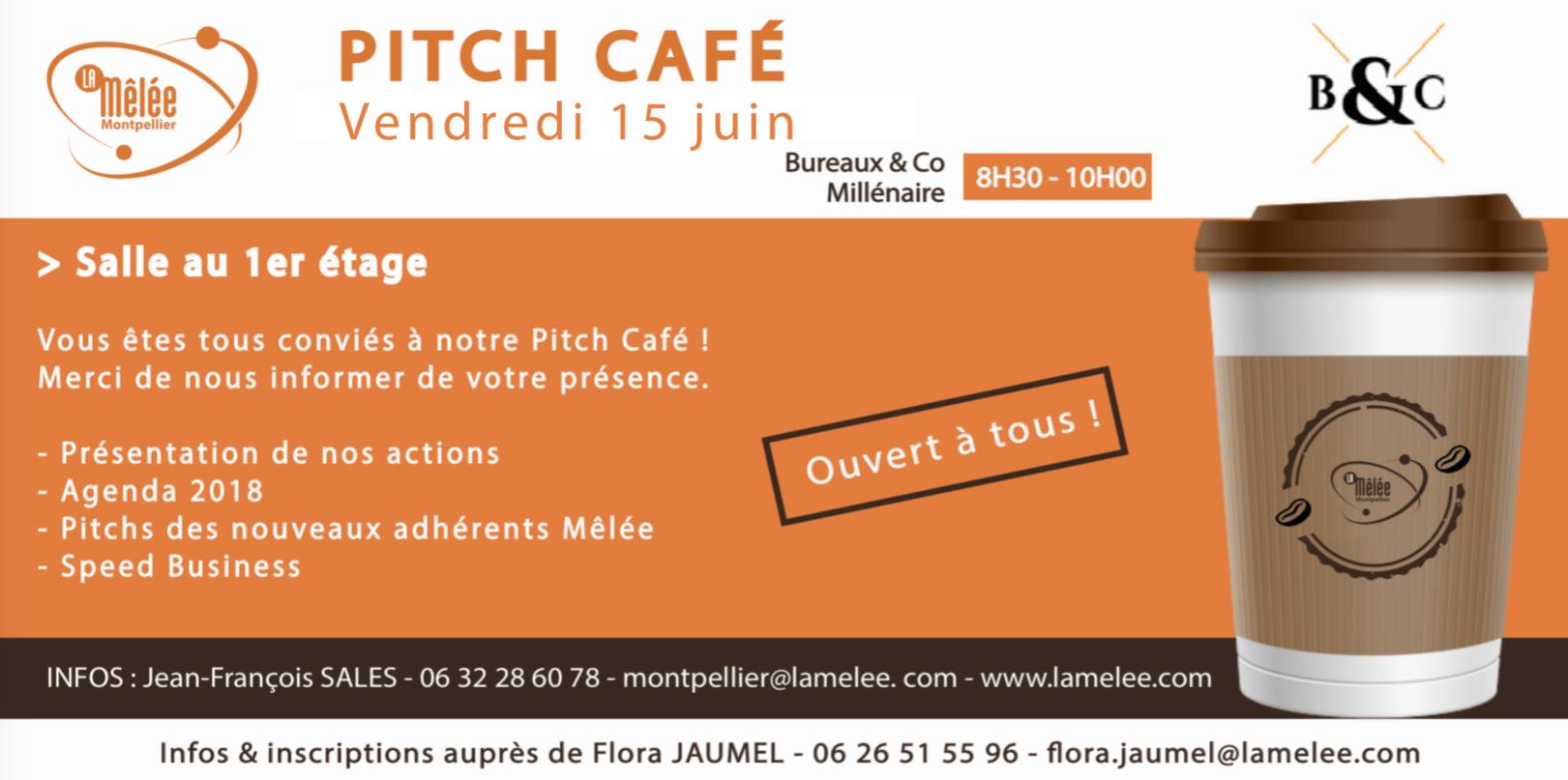 Pitch Café du 15 juin-Mêlée Montpellier